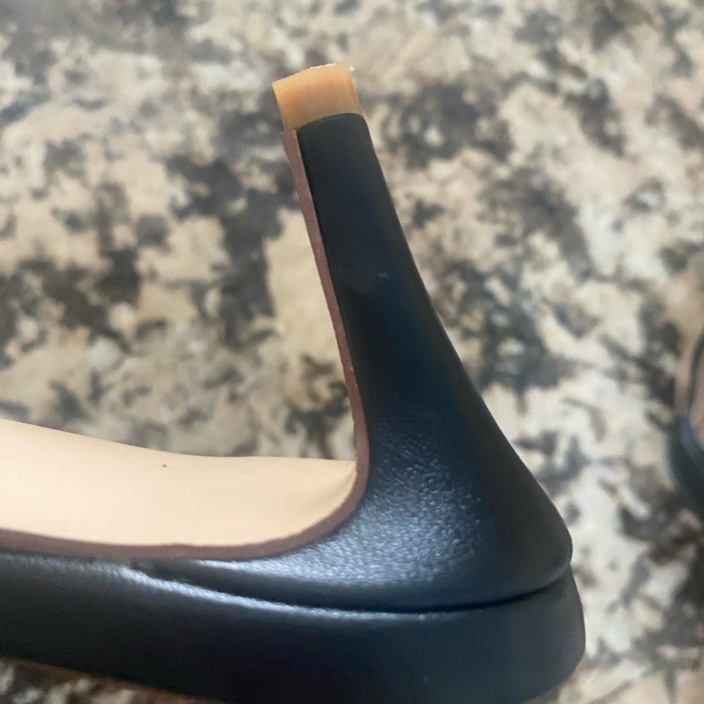 FSJ Black Open Toe Kitten Heels Slide Sandals for Women
Black SZ 10 - Picture 11 of 14